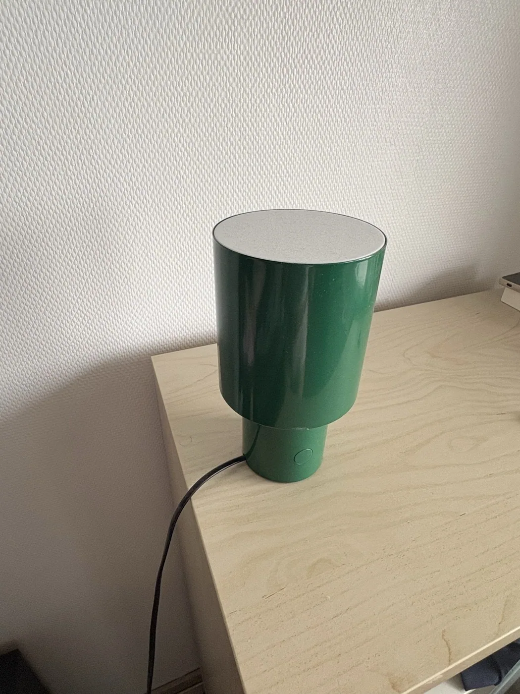 Lampe de table verte